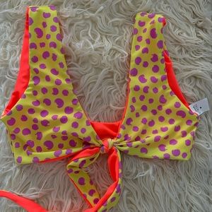 Moana Bikini size M Katie Vest top reversible